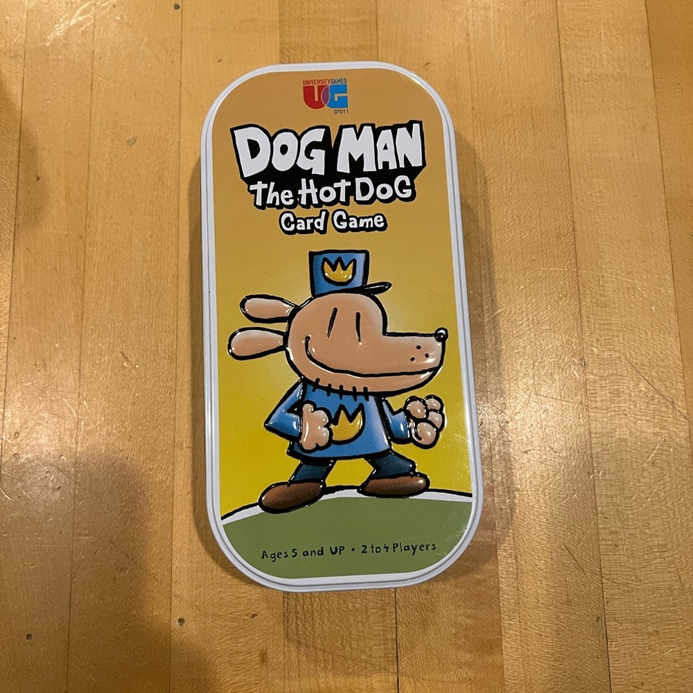 Dog Man The Hot Dog Card Game - Yellow